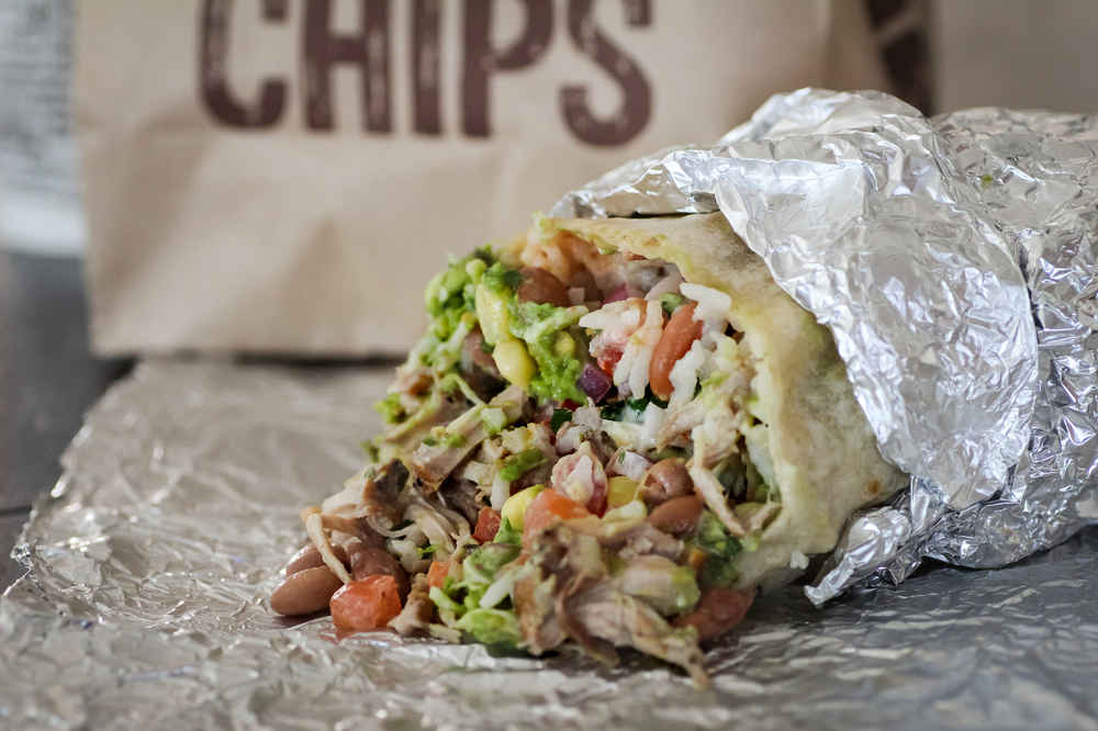 chipotle steak burrito