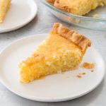 French Coconut Pie with Buttermilk