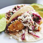 Grilled Fish Tacos with Cabbage Slaw